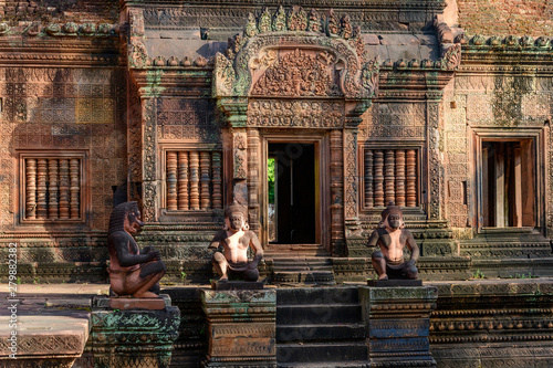 Asia,Cambodia, Siem Reap, UNESCO World Heritage,  Angkor, Banteay Srei, Hindu,temple, photo