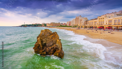 France, Aquitaine, Pyrenees Atlantiques, Biarritz. photo