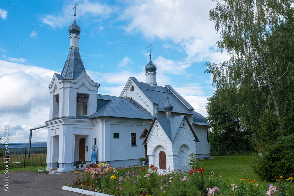 Intercession Church in the village of Dyachevo, Ivanovo region, Russia.