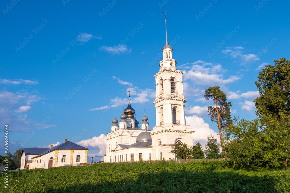 The Holy Nikolo-Tikhonov Monastery in the village of Timiryazevo, Ivanovo Region, Russia.