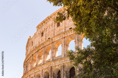 Canvas Print colosseum in rome italy