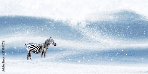 Winter magical Christmas im...