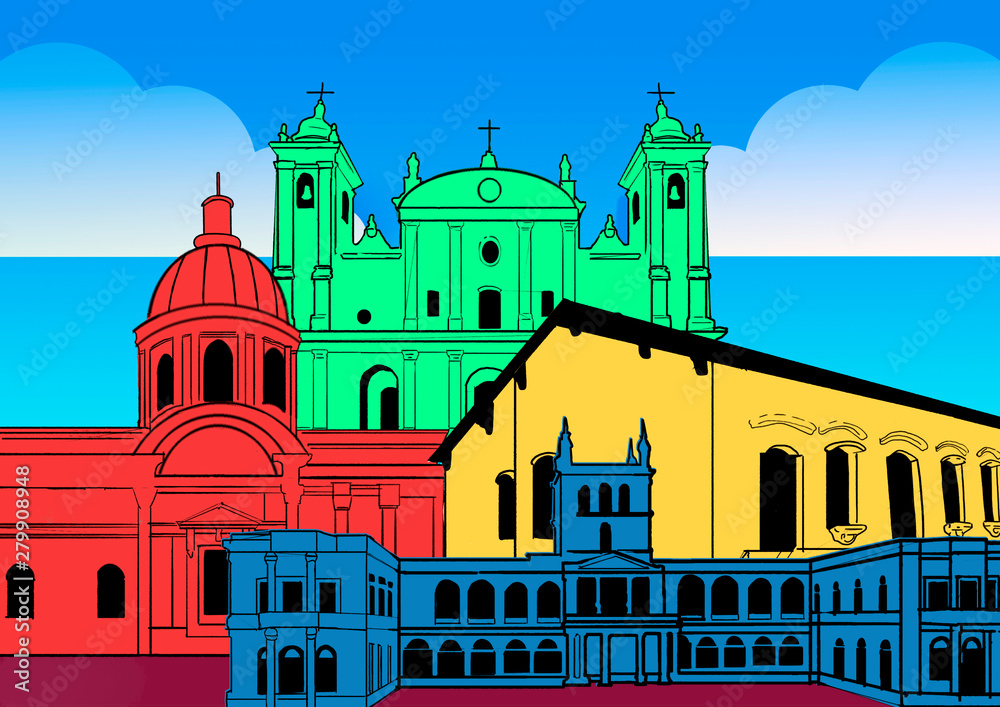 Fototapeta premium Asunción