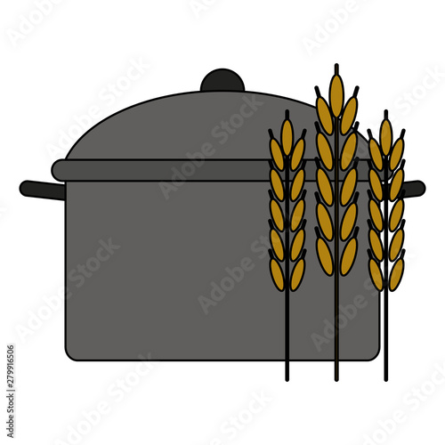 healthy and balanced food cartoon