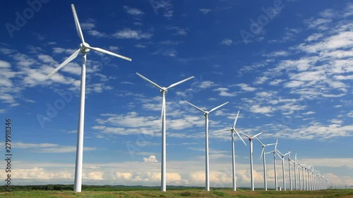 Wind turbines photo