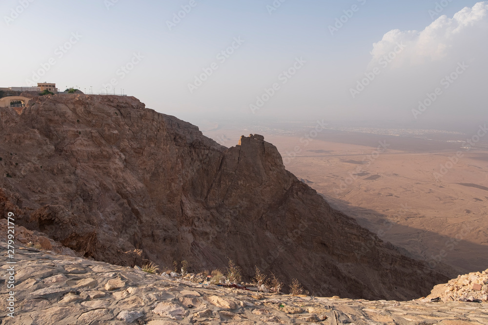 View from Jebel Hafeet to Al Dhahir, UAE
