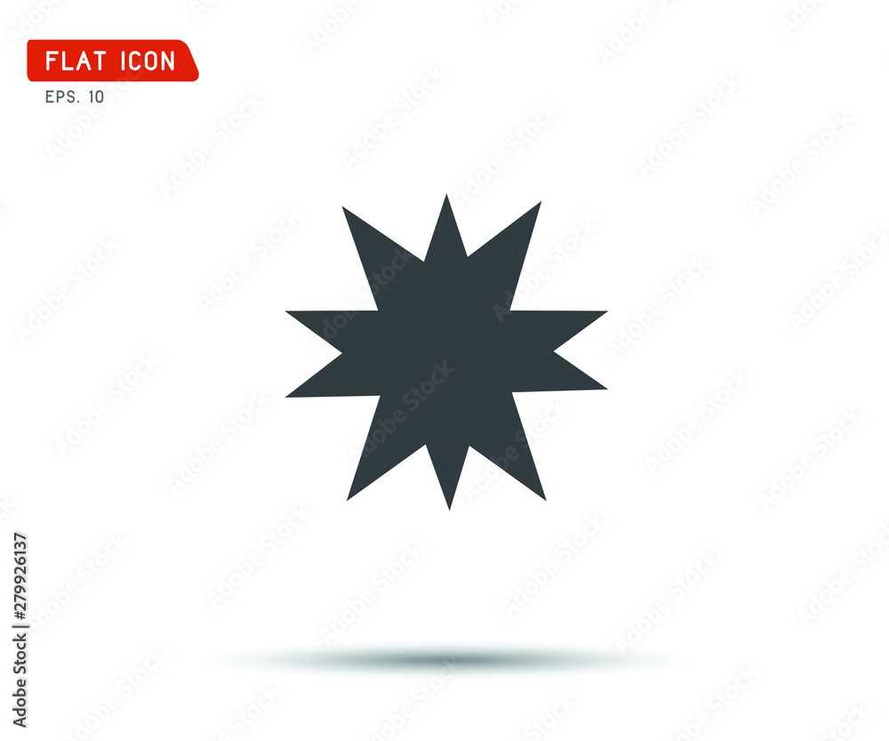 Clasic star Icon Vector, logo flat eps, illustration Clasic star Icon Vector, logo flat eps, illustration