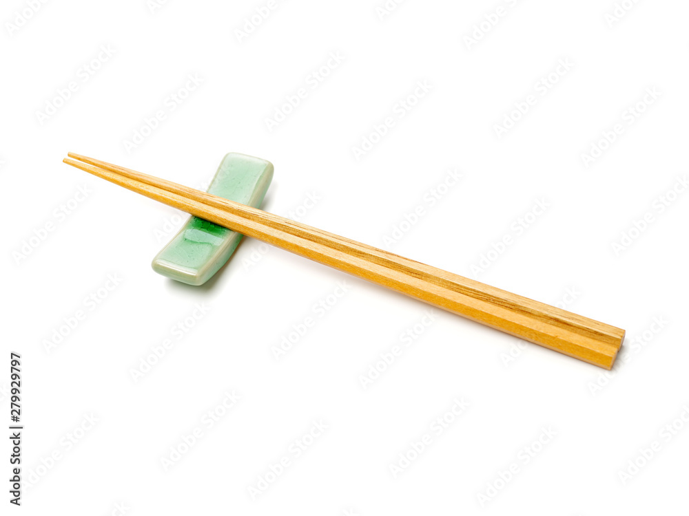 Chopsticks on white background Chopsticks on white background