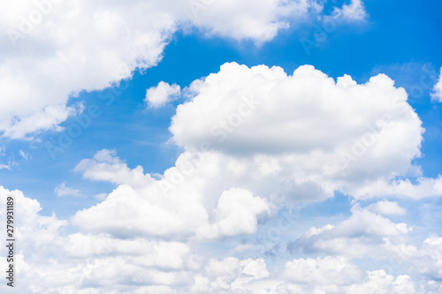 Big clouds in the sky during the sunny day. sky and clouds background. © DG PhotoStock