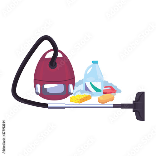cleaning products and supplies design