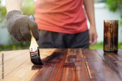 painting wood