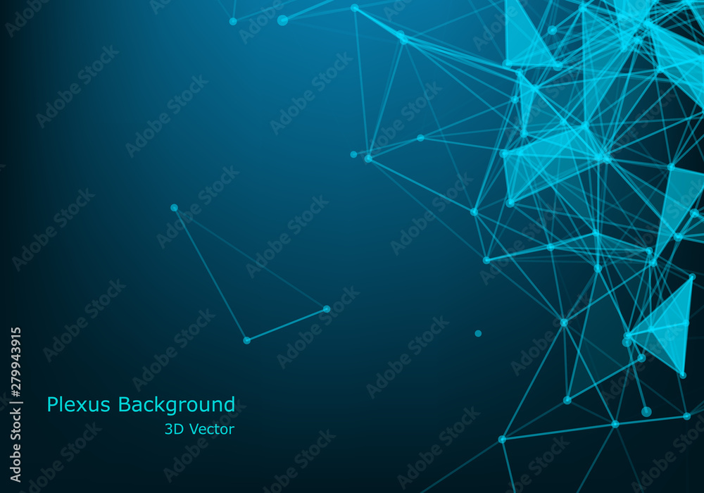 Network connection dots and lines. Technology background. Plexus. Big data background. Network connection dots and lines. Technology background. Plexus. Big data background.
