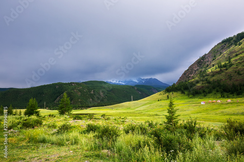 Mountain landscape. Altai Republic, Russia