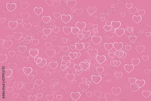 Wallpaper Mural Heart white in the purple background Torontodigital.ca