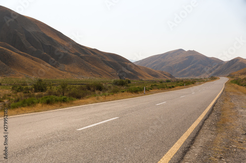 Road to the mountains. Xizi, Azerbaijan, road to the mountains © Andre