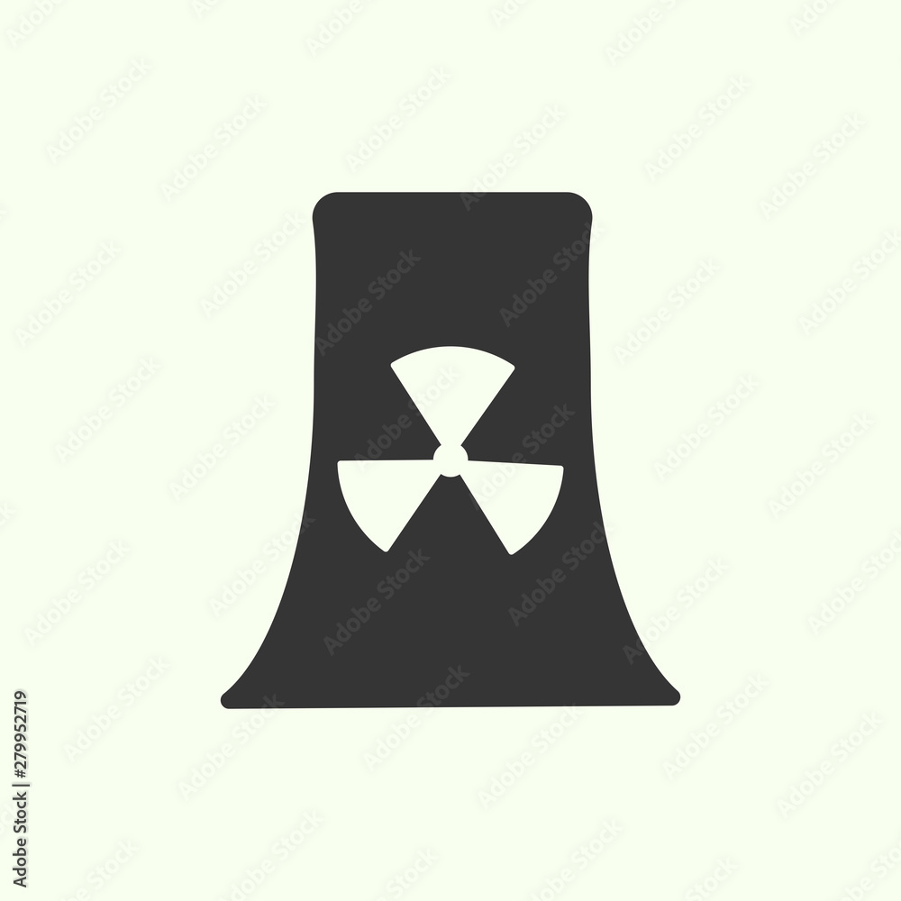 Thermal powerplant icon. New trendy powerplant vector icon Thermal powerplant icon. New trendy powerplant vector icon