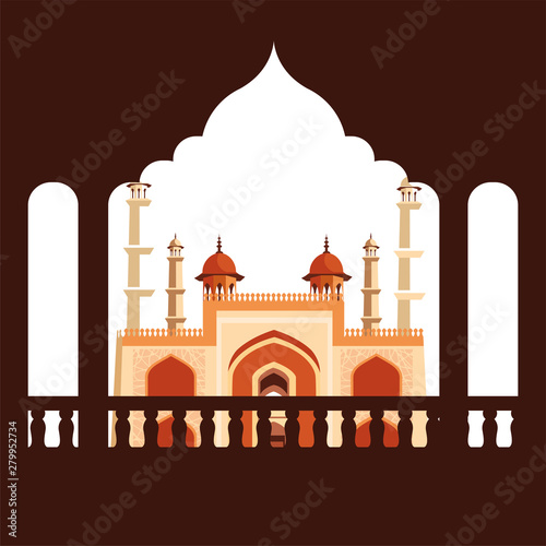 india independence day flat design