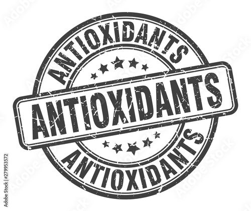 antioxidants stamp. antioxidants round grunge sign. antioxidants