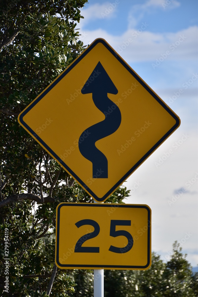 Traffic sign in Napier, New Zealand Traffic sign in Napier, New Zealand