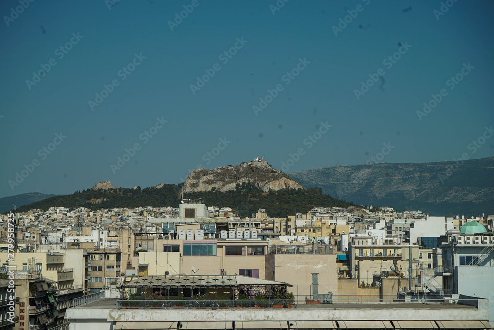 Obraz premium A view of Athens