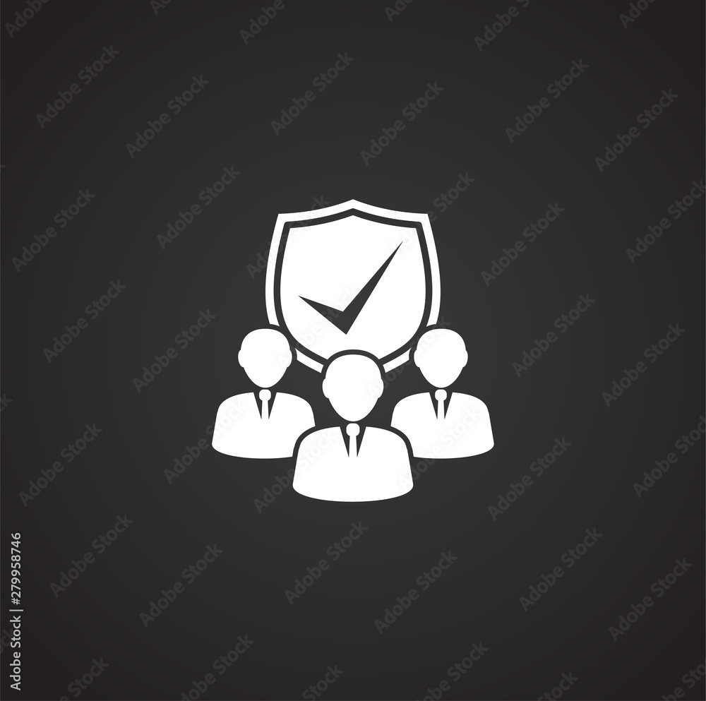 Insurance related icon on background for graphic and web design. Simple illustration. Internet concept symbol for website button or mobile app. Insurance related icon on background for graphic and web design. Simple illustration. Internet concept symbol for website button or mobile app.