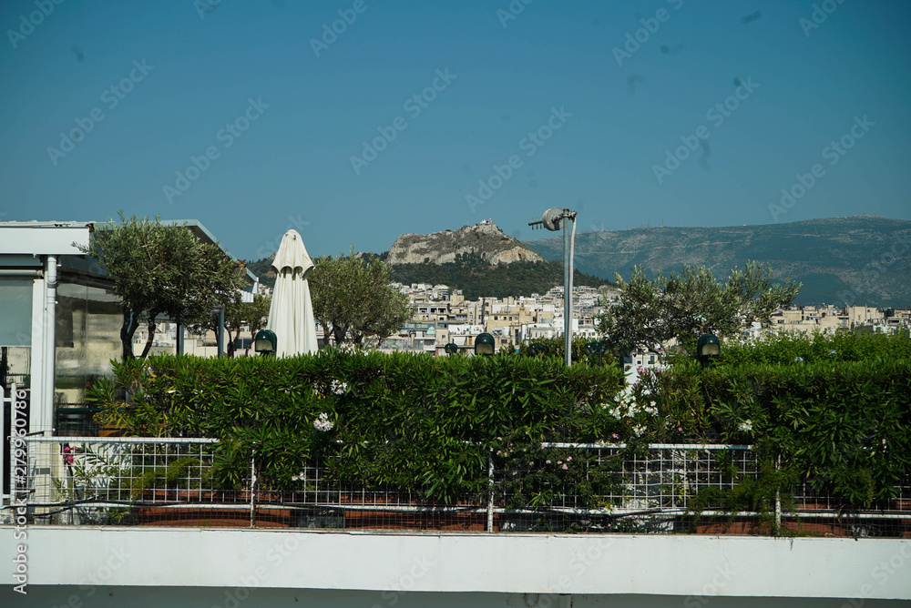 Fototapeta premium A view of Athens
