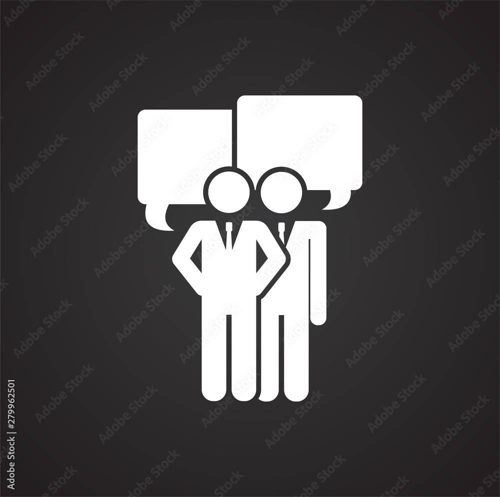 Business person icon on background for graphic and web design. Simple illustration. Internet concept symbol for website button or mobile app. Business person icon on background for graphic and web design. Simple illustration. Internet concept symbol for website button or mobile app.