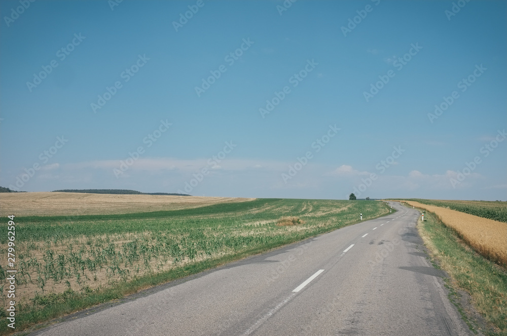 Ride to Moravian Karst in search of some shadow in the valleys