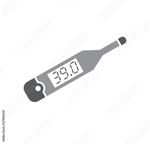 Measuring tool icon on background for graphic and web design. Simple illustration. Internet concept symbol for website button or mobile app.