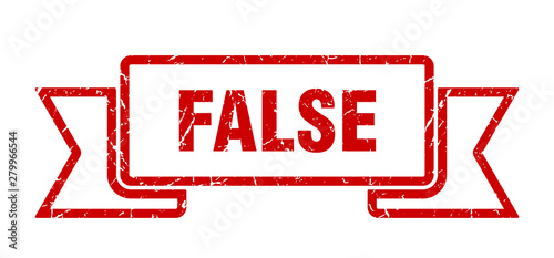 false