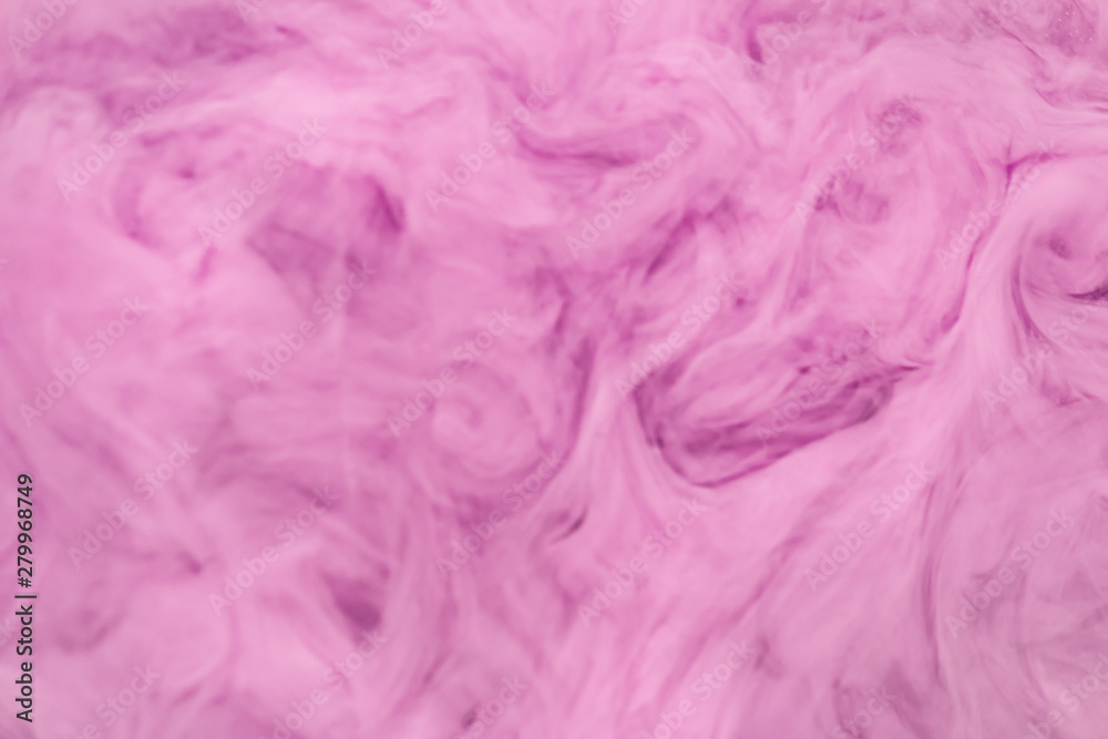 Abstract pink smoke silky smooth fabric texture background