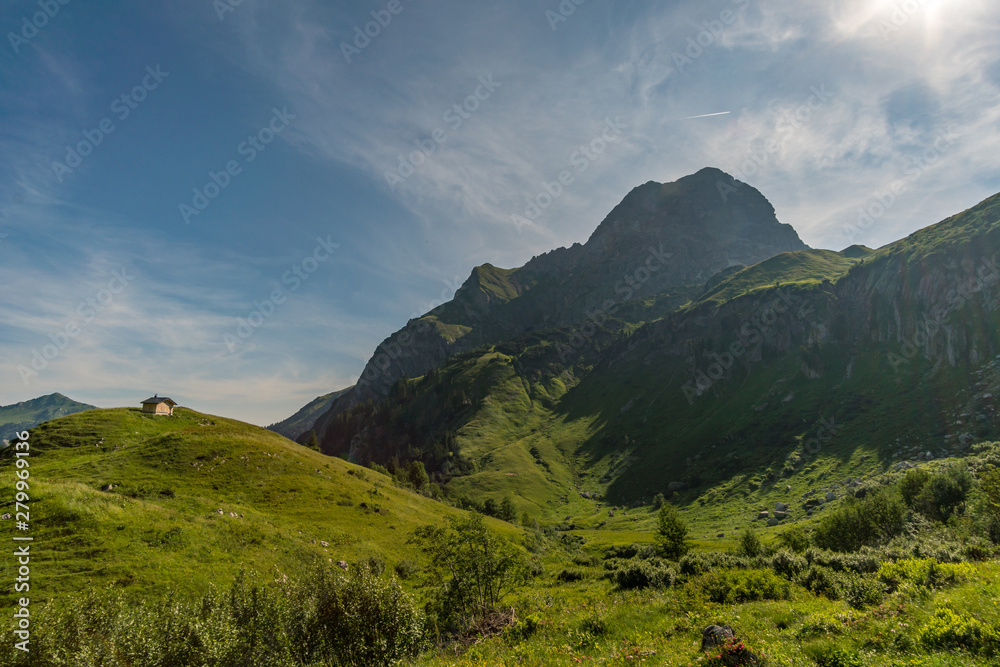 Fototapeta premium Widderstein im Kleinwalsertal