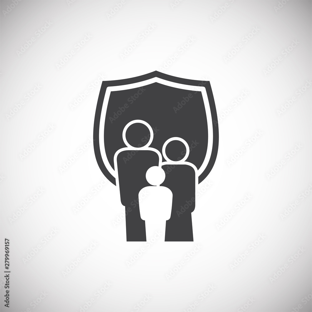 Insurance related icon on background for graphic and web design. Simple illustration. Internet concept symbol for website button or mobile app. Insurance related icon on background for graphic and web design. Simple illustration. Internet concept symbol for website button or mobile app.