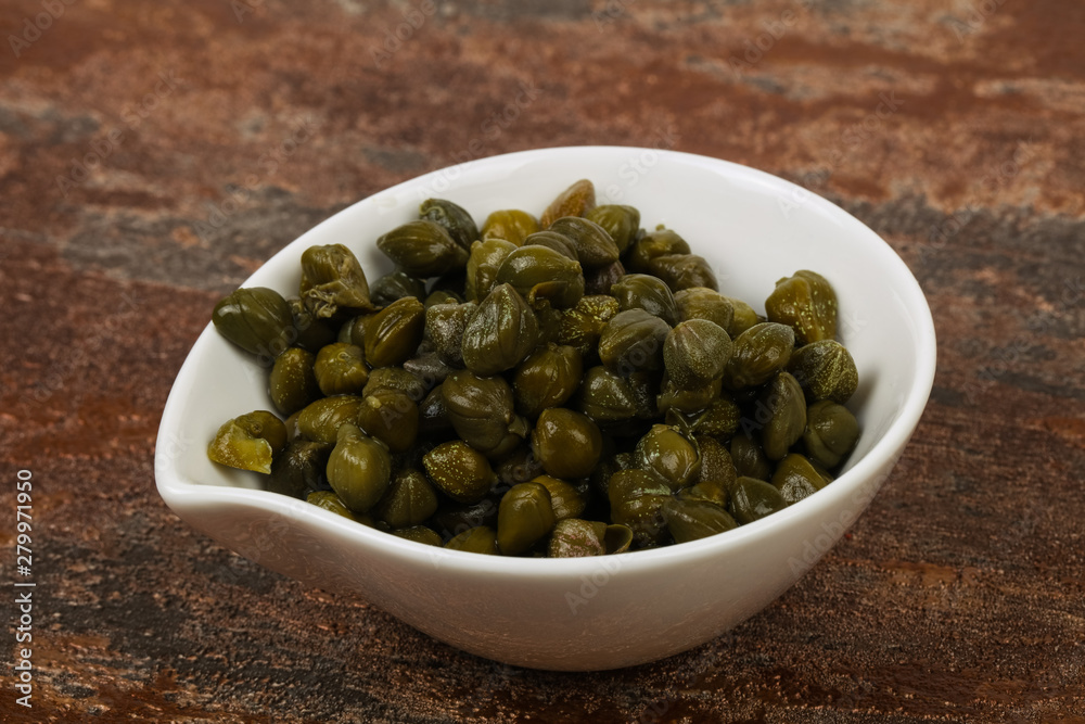 Capers in the bowl Capers in the bowl