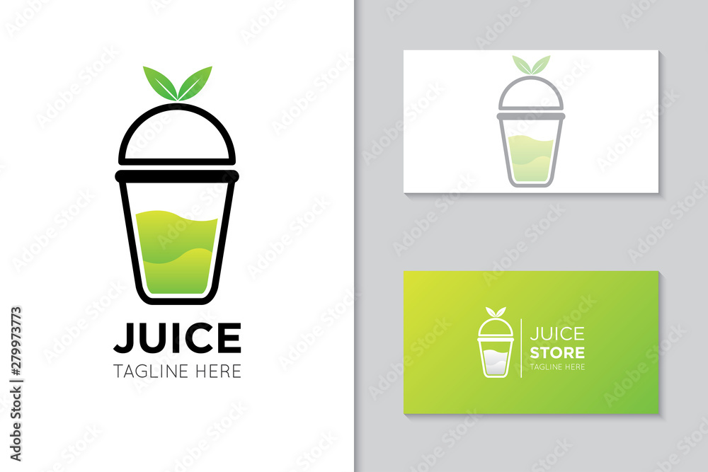 juice logo and icon vector illustration design template juice logo and icon vector illustration design template
