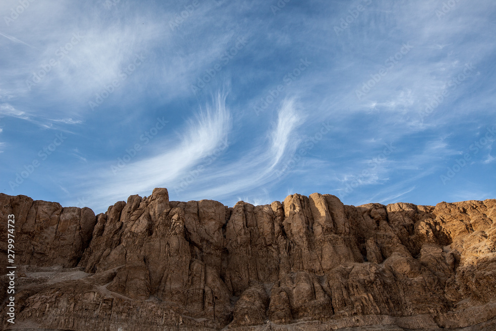 Stone cliff in Egypt