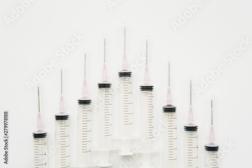 Top view syringe