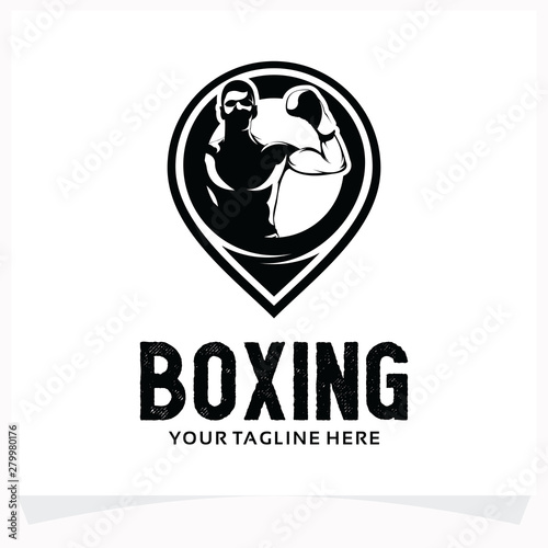 Boxing Logo Design Template