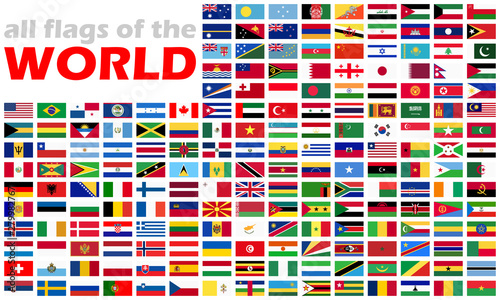 all country flags of the world
