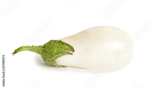 White eggplant on isolation
