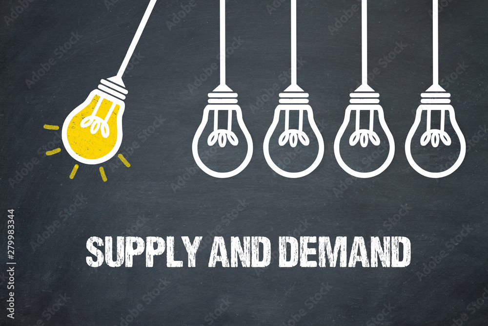Fototapeta premium Supply and demand 