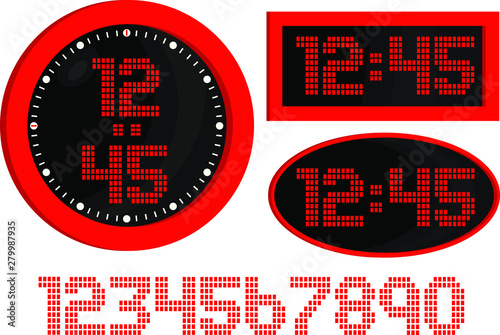 digital clocks