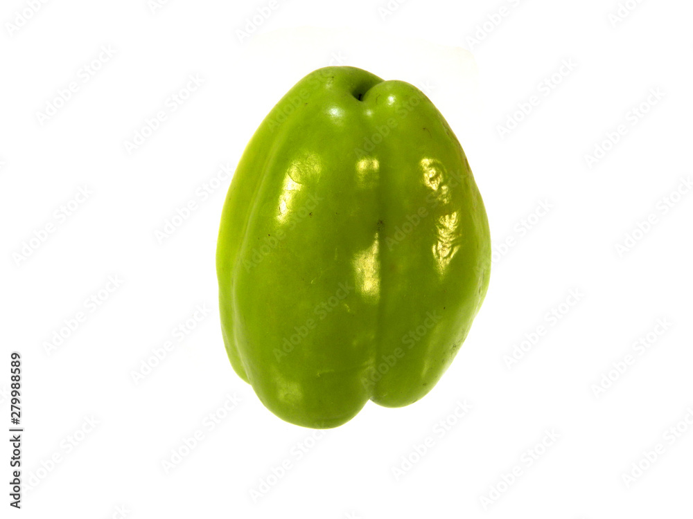bell pepper isolated on white background bell pepper isolated on white background