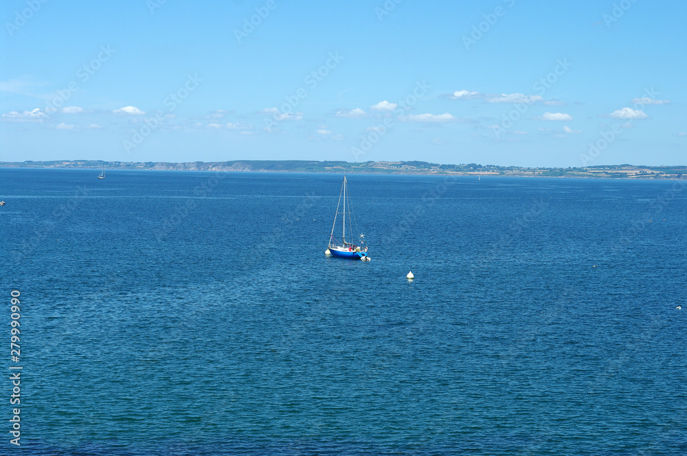 Navire dans l'Atlantique