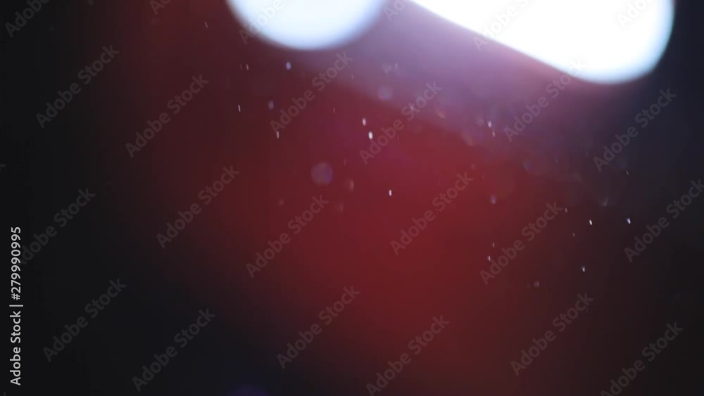 Dust particles moving in sunlight Dust particles moving in sunlight
