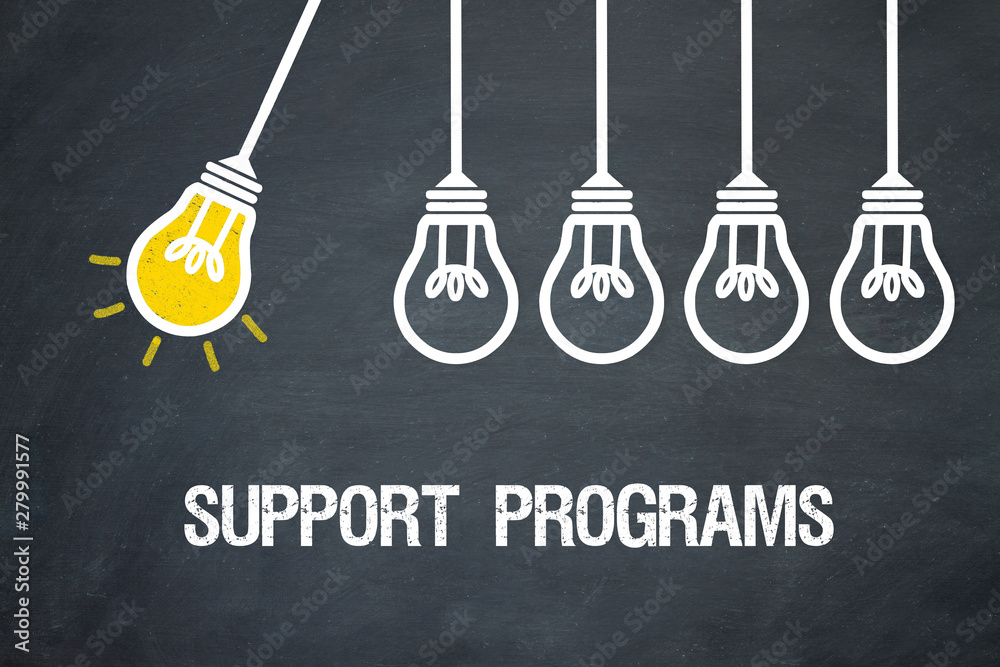 Fototapeta premium Support Programs
