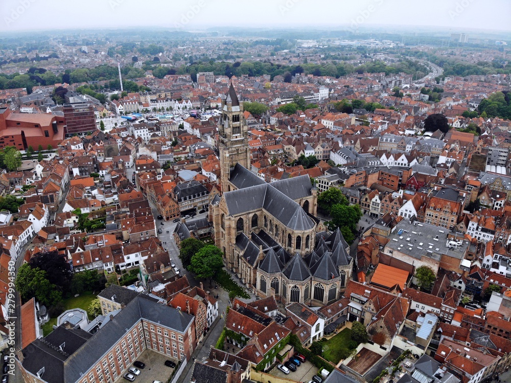 Amazing view from above. So impressive and beautiful Brugge. Medieval history around you.Must see for all explorer. View from Drone. From Belgium with Love.