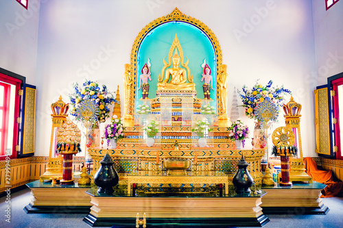 The famous temple Bangkok Thailand