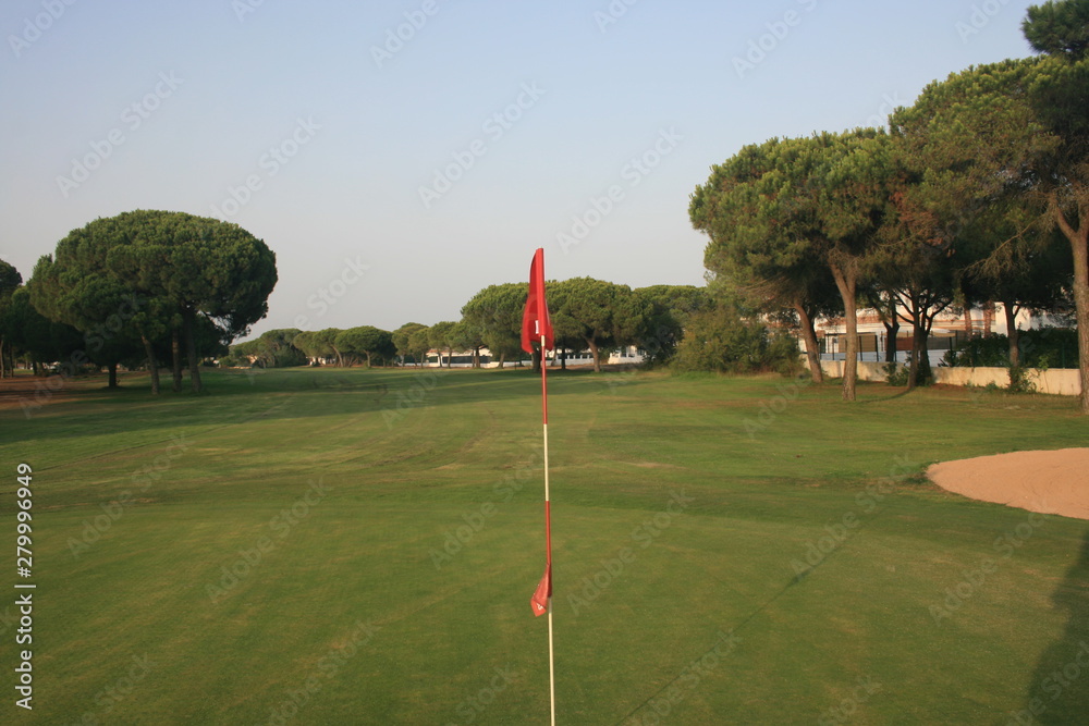 Obraz premium golf course at Spain