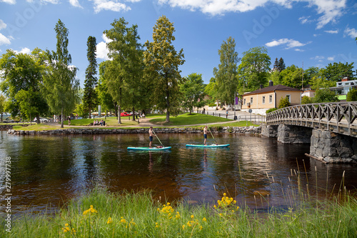 Savonlinna, Southern Savonia, Finland, summer